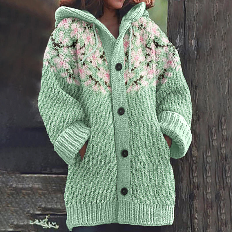 Vintage inspirierte Strickjacke