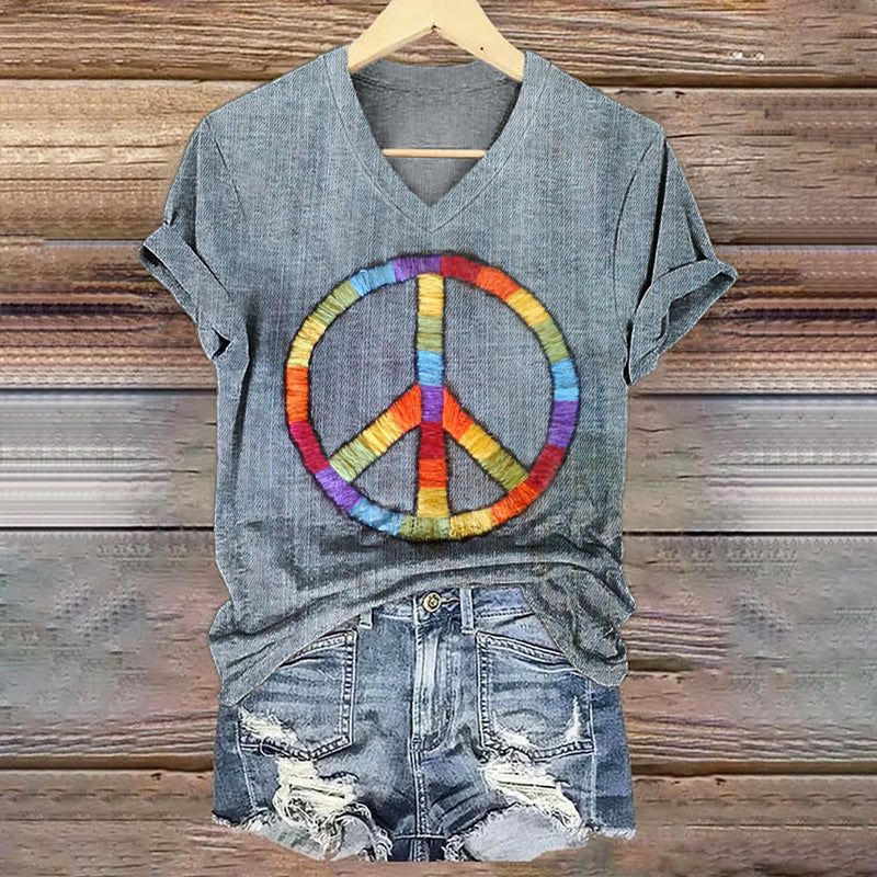 Zeitloser Vintage-Stil T-Shirt