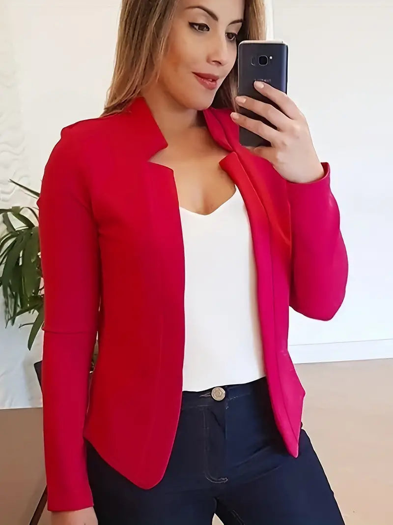 MW | eleganter langärmeliger Blazer für den Frühling
