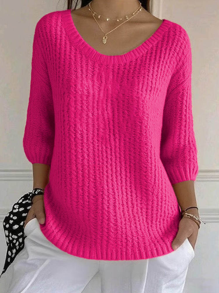 Klassisch gestaltete Pullover