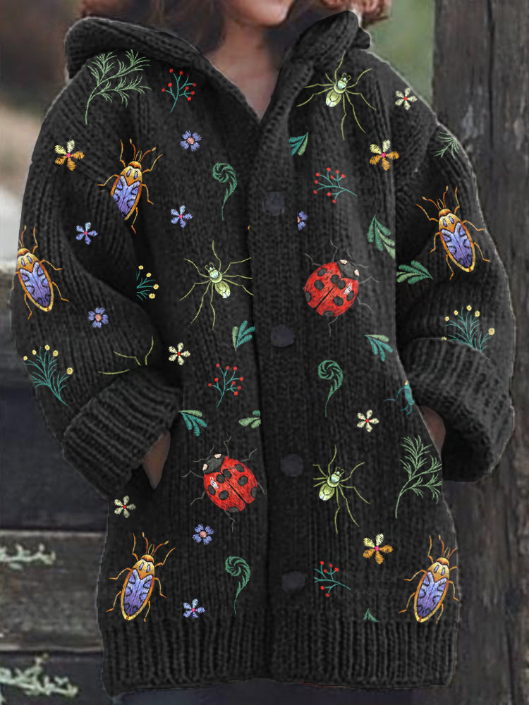 Elegant gestaltete Strickjacke