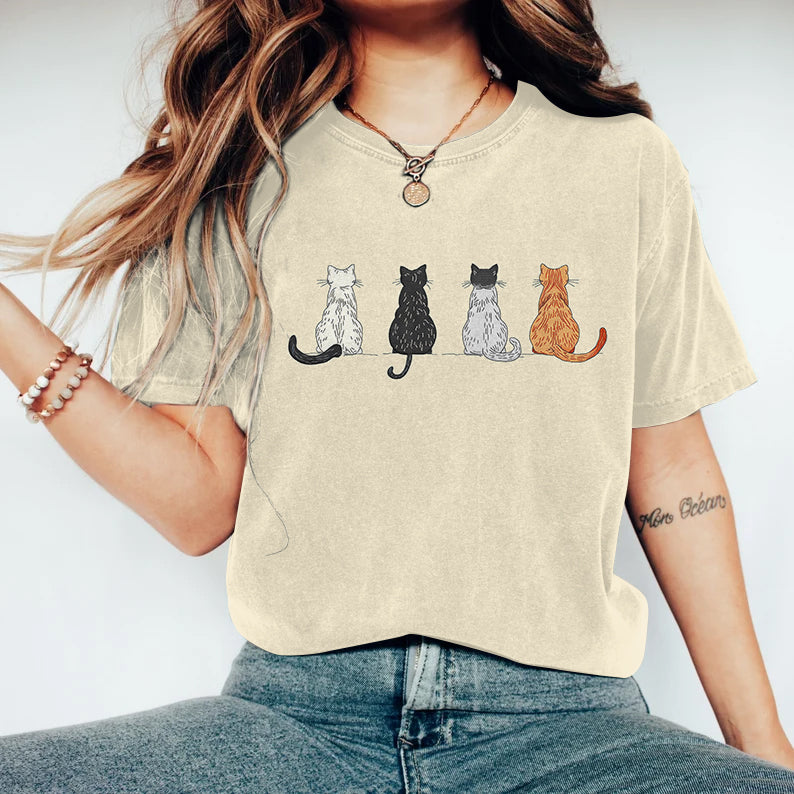 Anmutig gestaltete T-Shirt