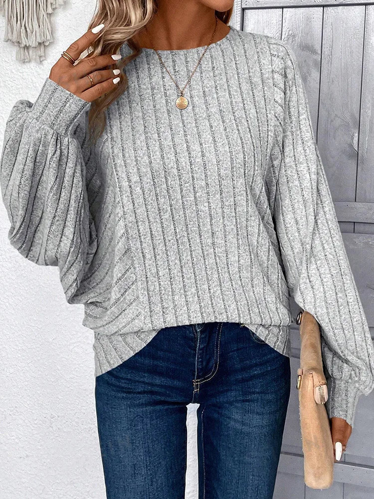 MW | MW – Kuscheliger Strickpullover mit Ballonärmeln