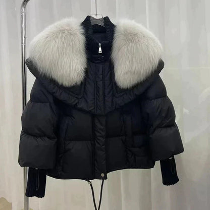 Anmutig gestaltete Jacke