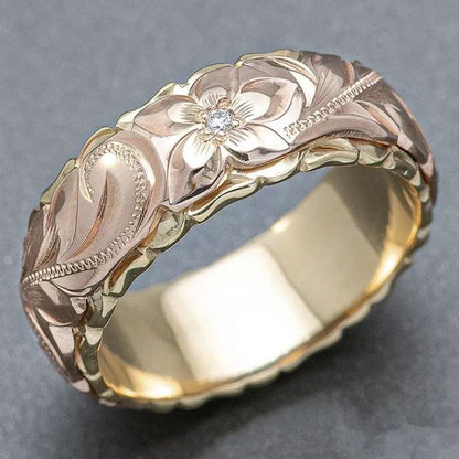 Charmante Gold Ring für jeden Anlass