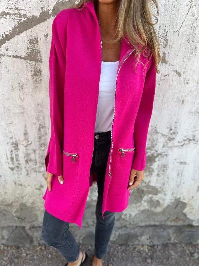MW | Moderne lange Jacke für Frauen