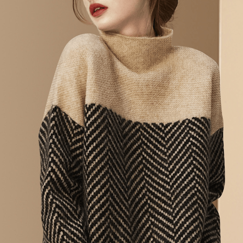 MW | Brauner eleganter Pullover