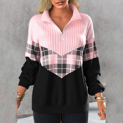 MW | Rosa modischer Pullover