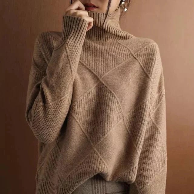 MW | Stylischer Rollkragenpullover