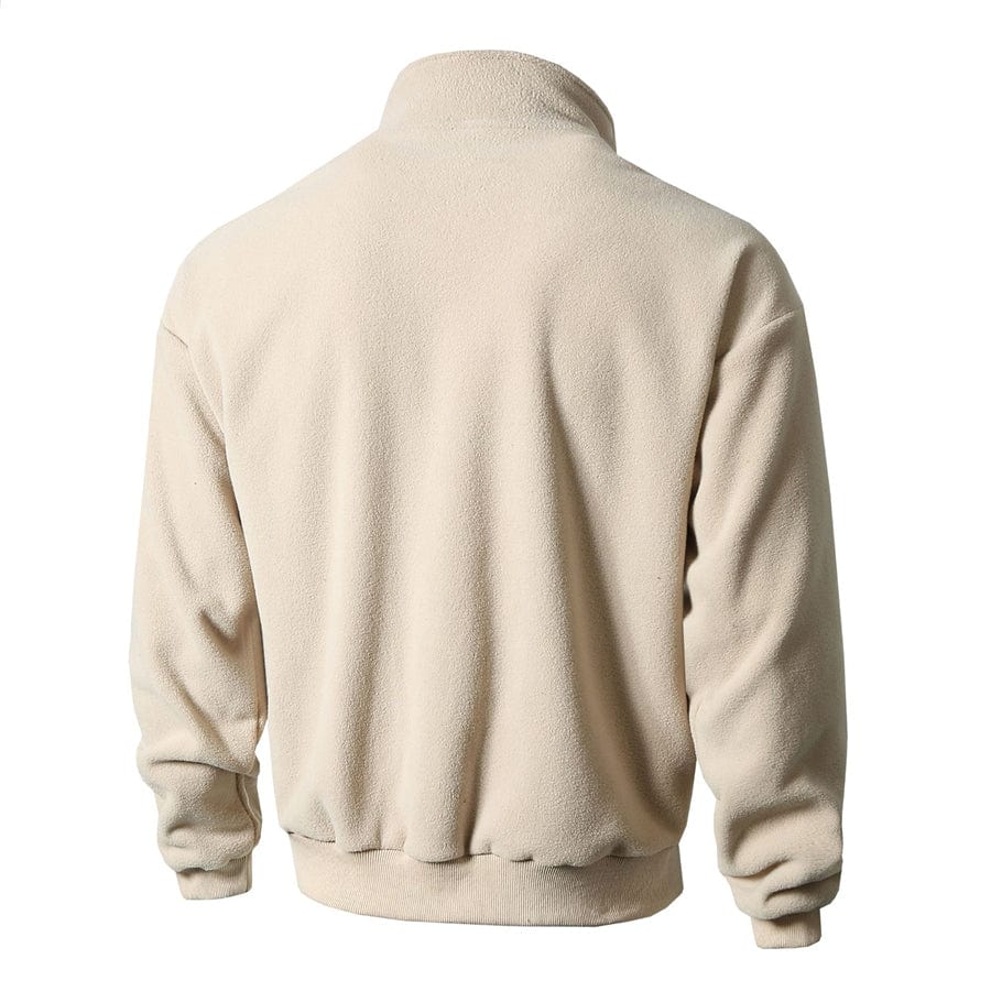 MW | Rollkragenpullover mit Reißverschluss