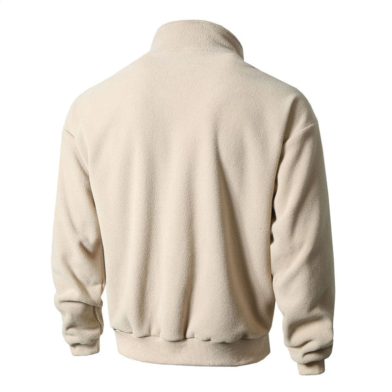 MW | Rollkragenpullover mit Reißverschluss