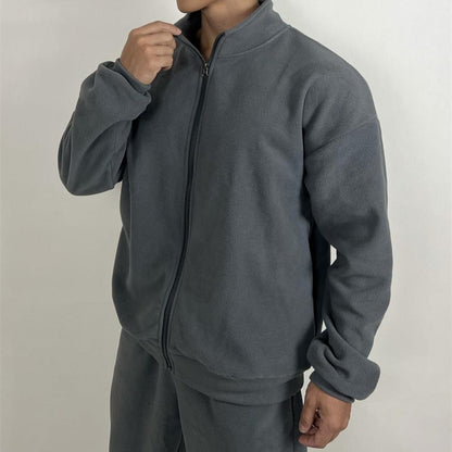 MW | Rollkragenpullover mit Reißverschluss