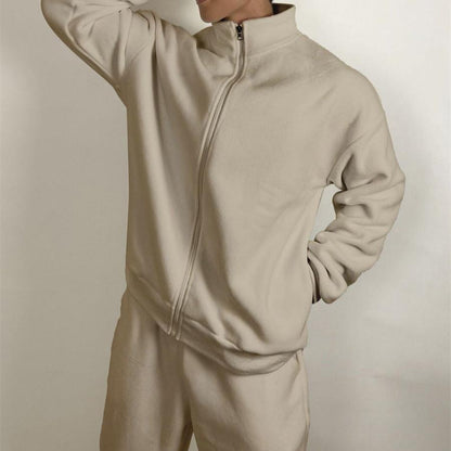 MW | Rollkragenpullover mit Reißverschluss