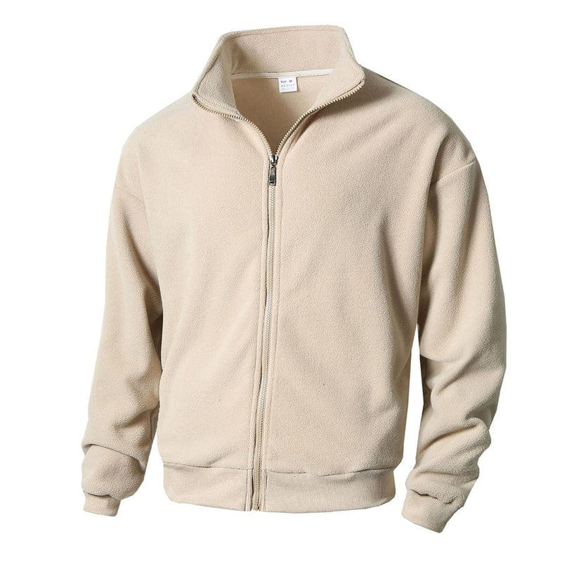 MW | Rollkragenpullover mit Reißverschluss