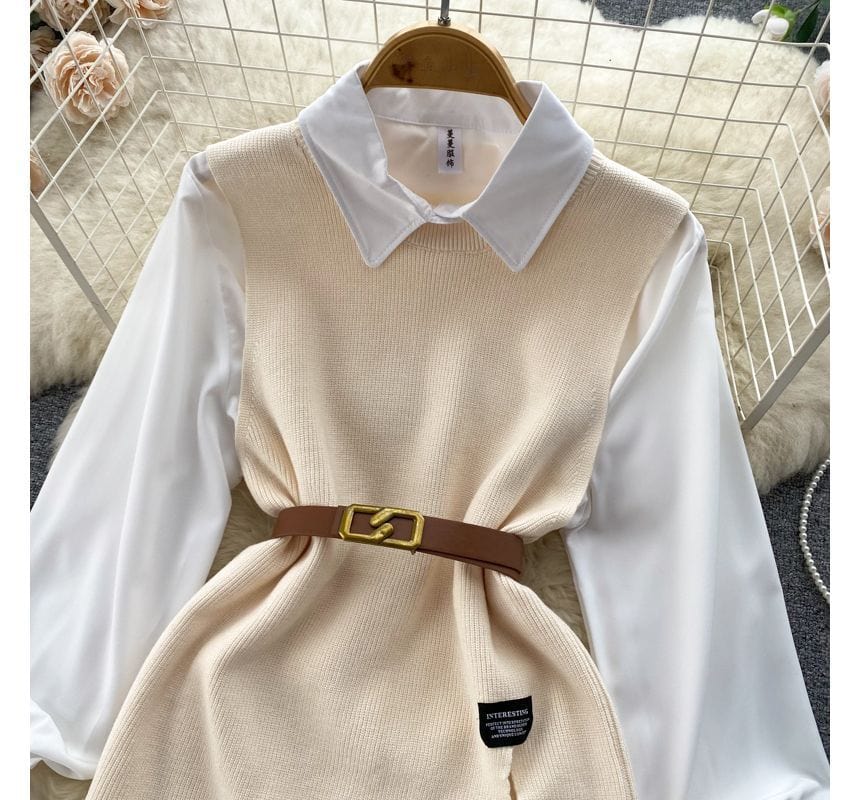 MW | Ärmelloses Pullover-Top-Set