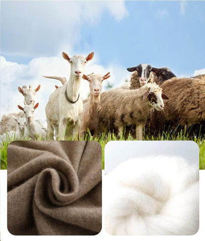 MW | Cross V-Ausschnitt Kaschmirpullover