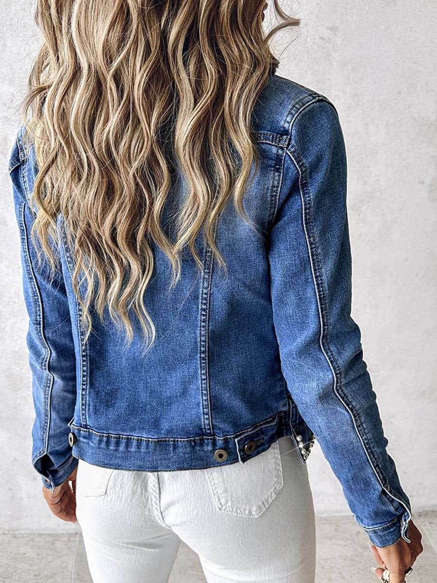 Zeitloser Vintage-Stil Jacke