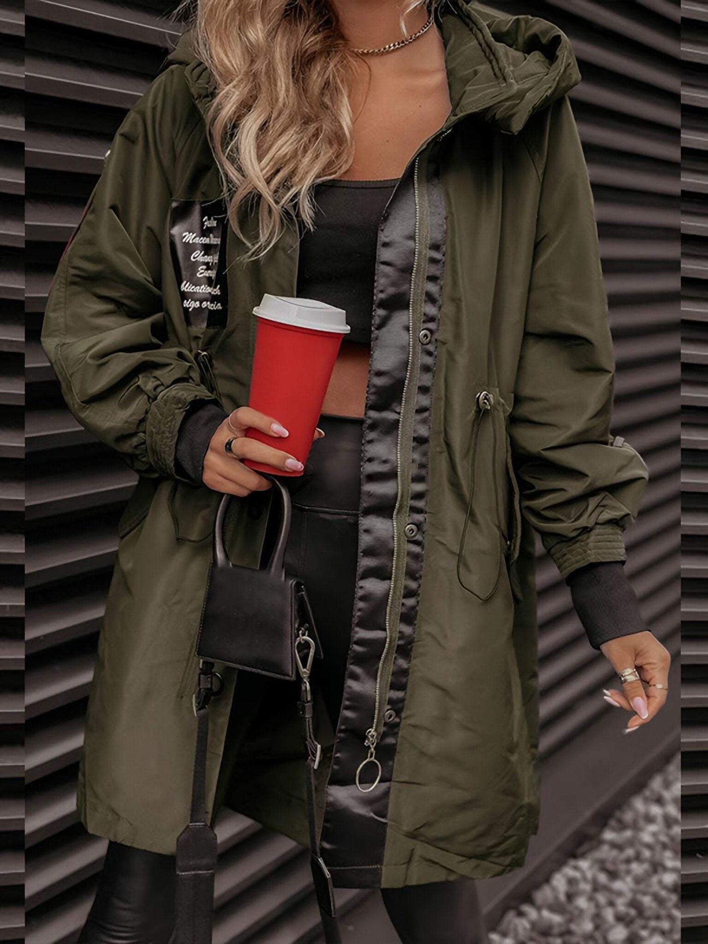 Klassisch gestaltete Jacke