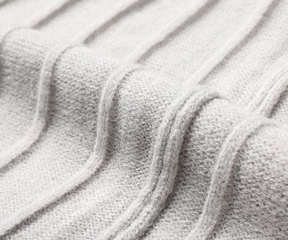 MW | Herren Gestrickter Gestreifter Pullover