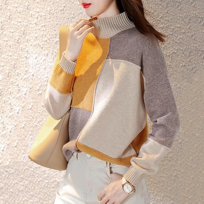 MW | Rollkragen Strickpullover