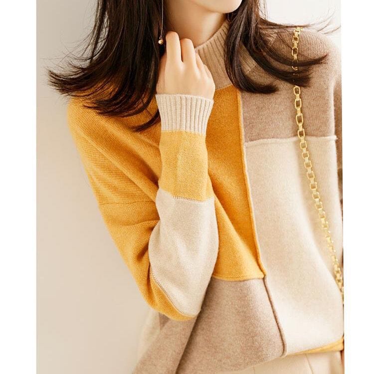 MW | Rollkragen Strickpullover