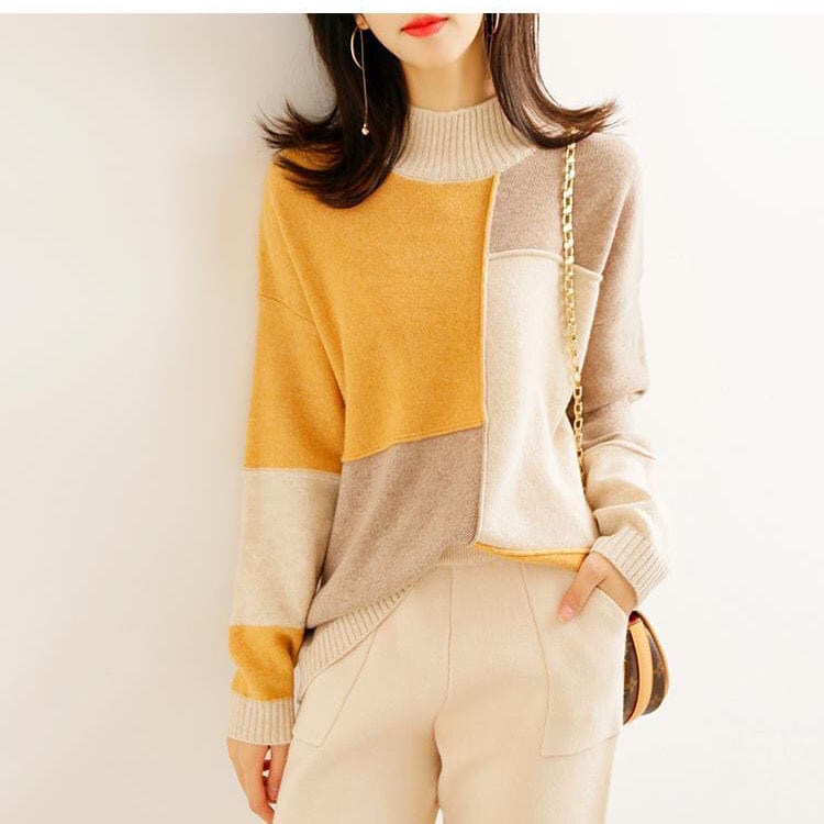 MW | Rollkragen Strickpullover