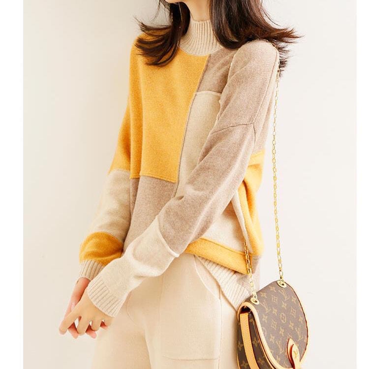 MW | Rollkragen Strickpullover