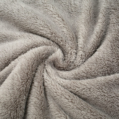 MW | Kapuzen-Fleecepullover im Oversized-Stil