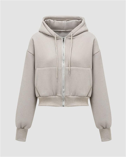 MW | Lässiger Pullover mit langen Ärmeln und Kordelzug