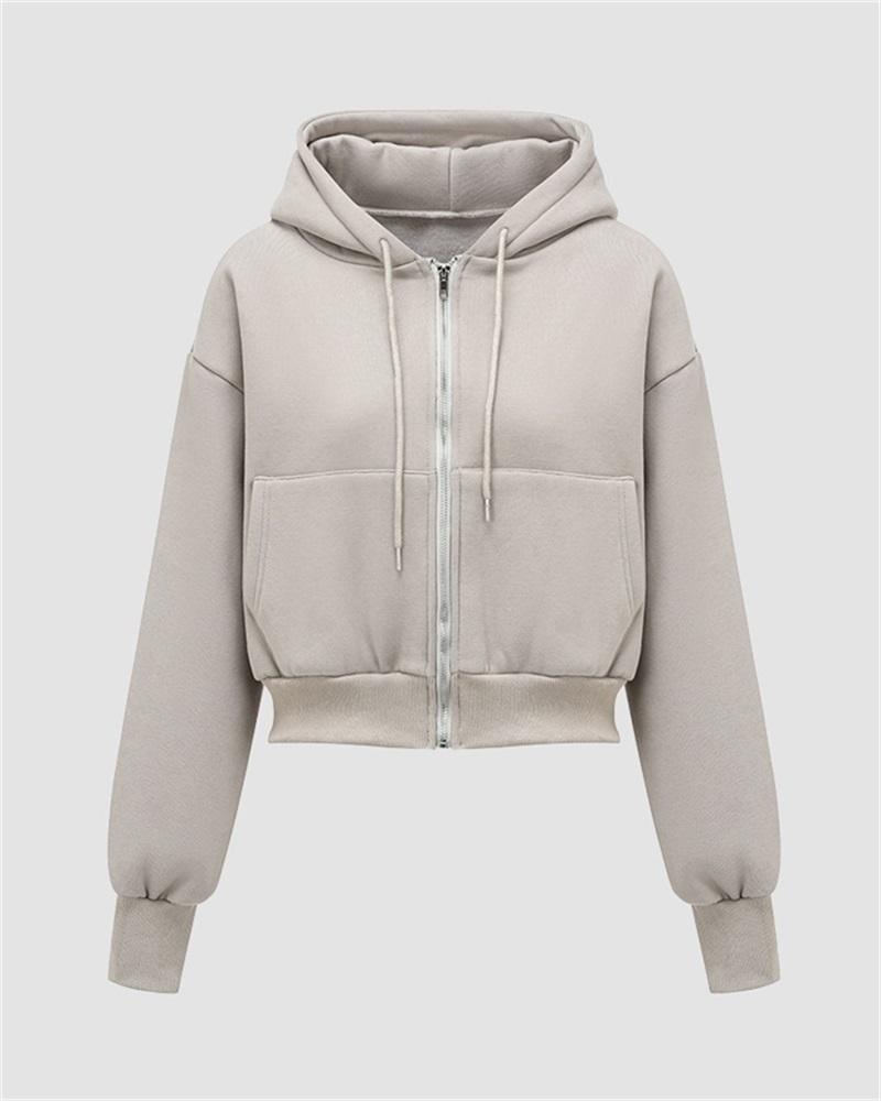 MW | Lässiger Pullover mit langen Ärmeln und Kordelzug