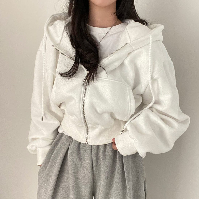MW | Lässiger Pullover mit langen Ärmeln und Kordelzug