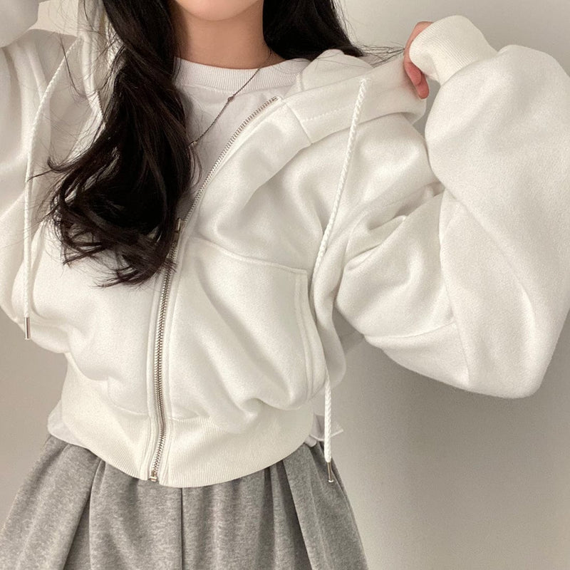 MW | Lässiger Pullover mit langen Ärmeln und Kordelzug