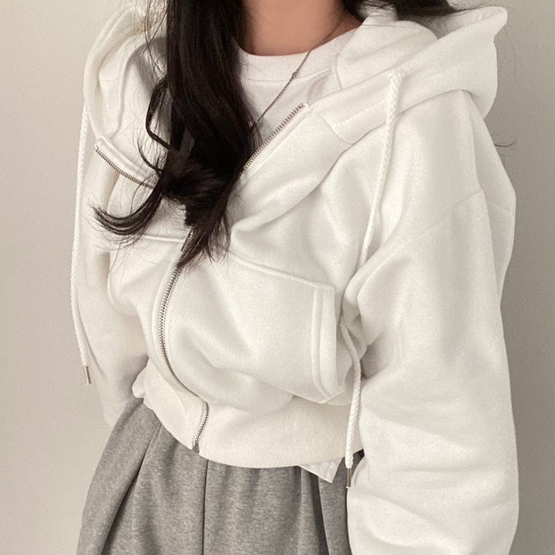 MW | Lässiger Pullover mit langen Ärmeln und Kordelzug