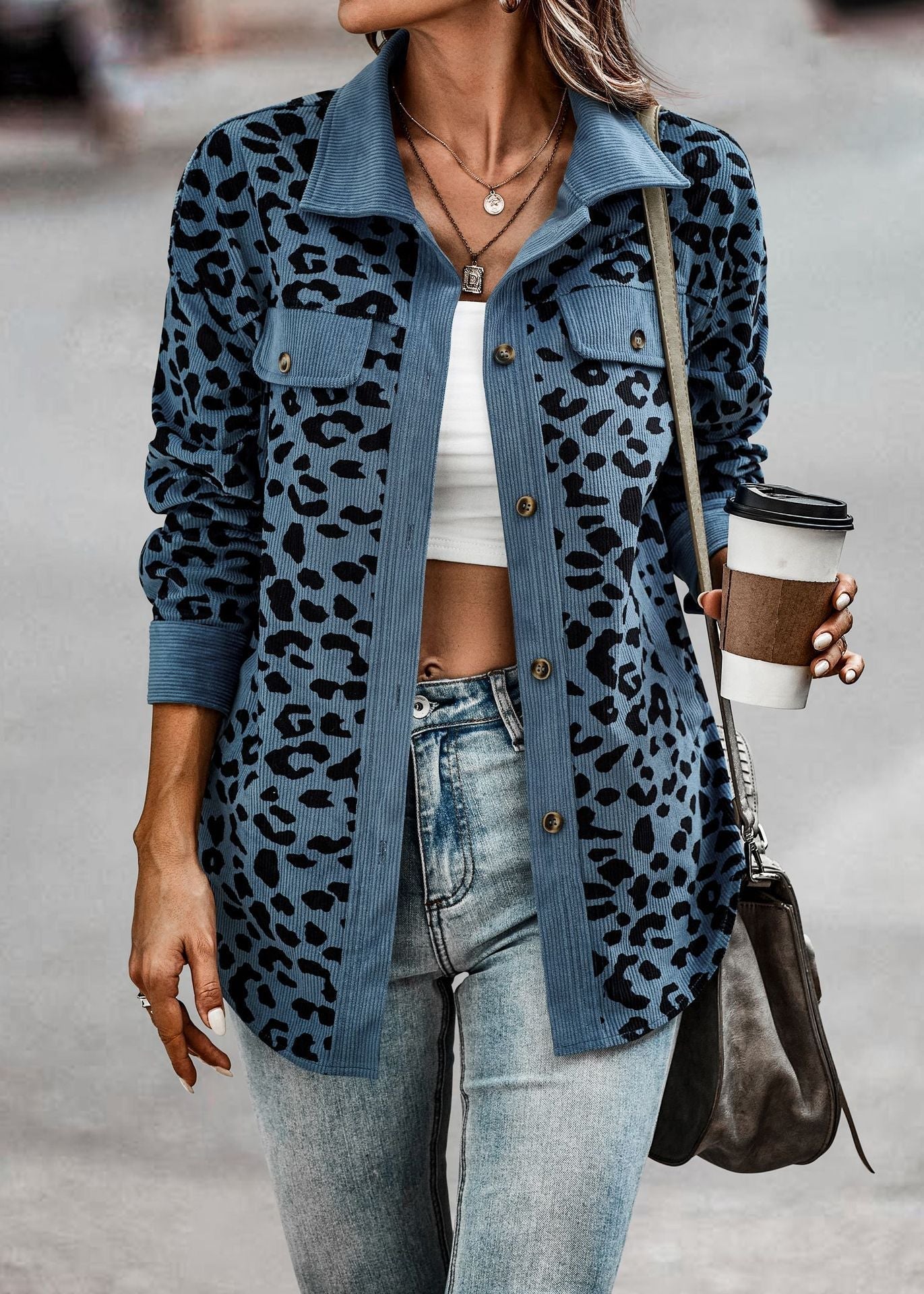 Durchdacht gestaltete Jacke