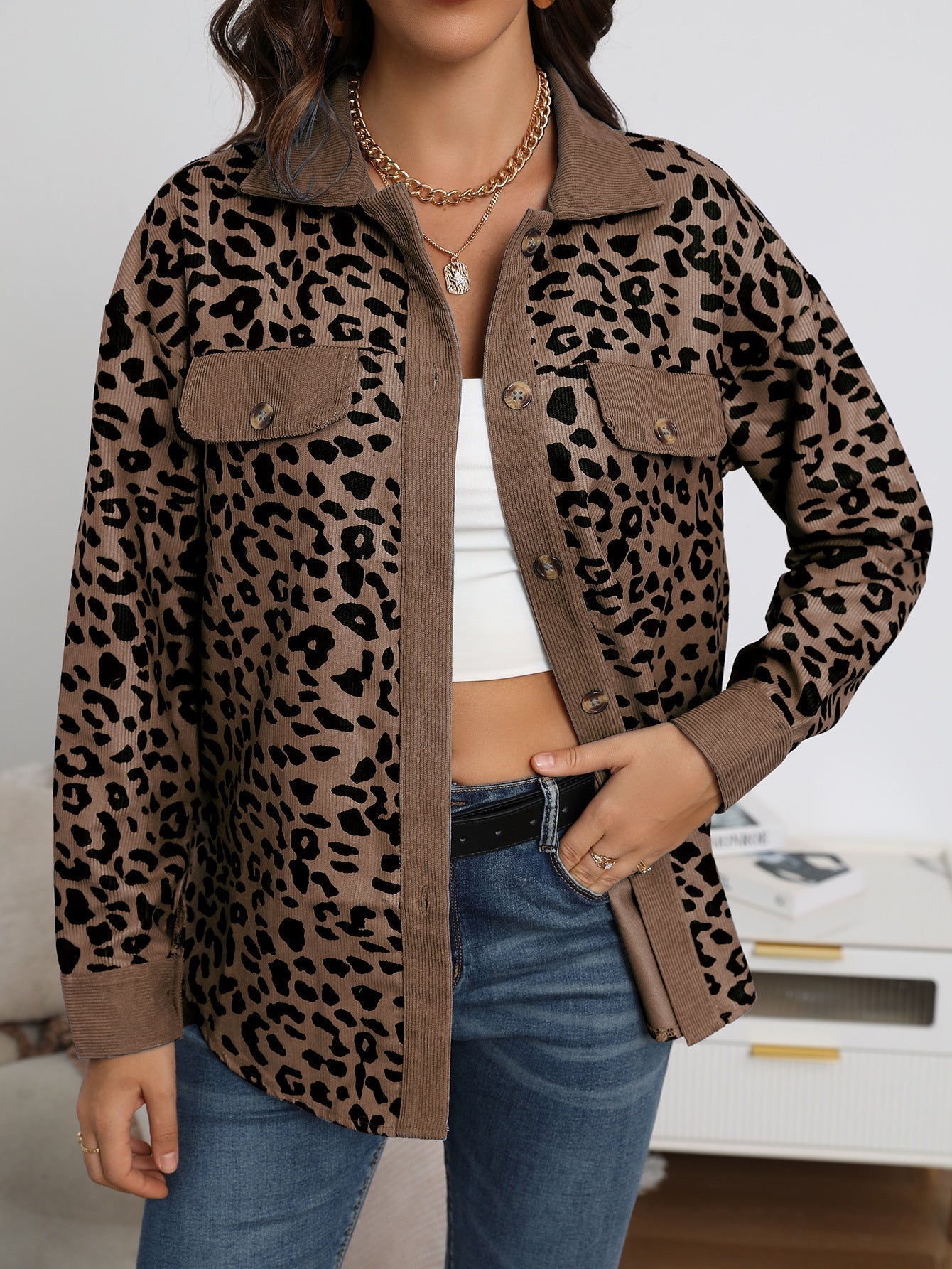 Durchdacht gestaltete Jacke