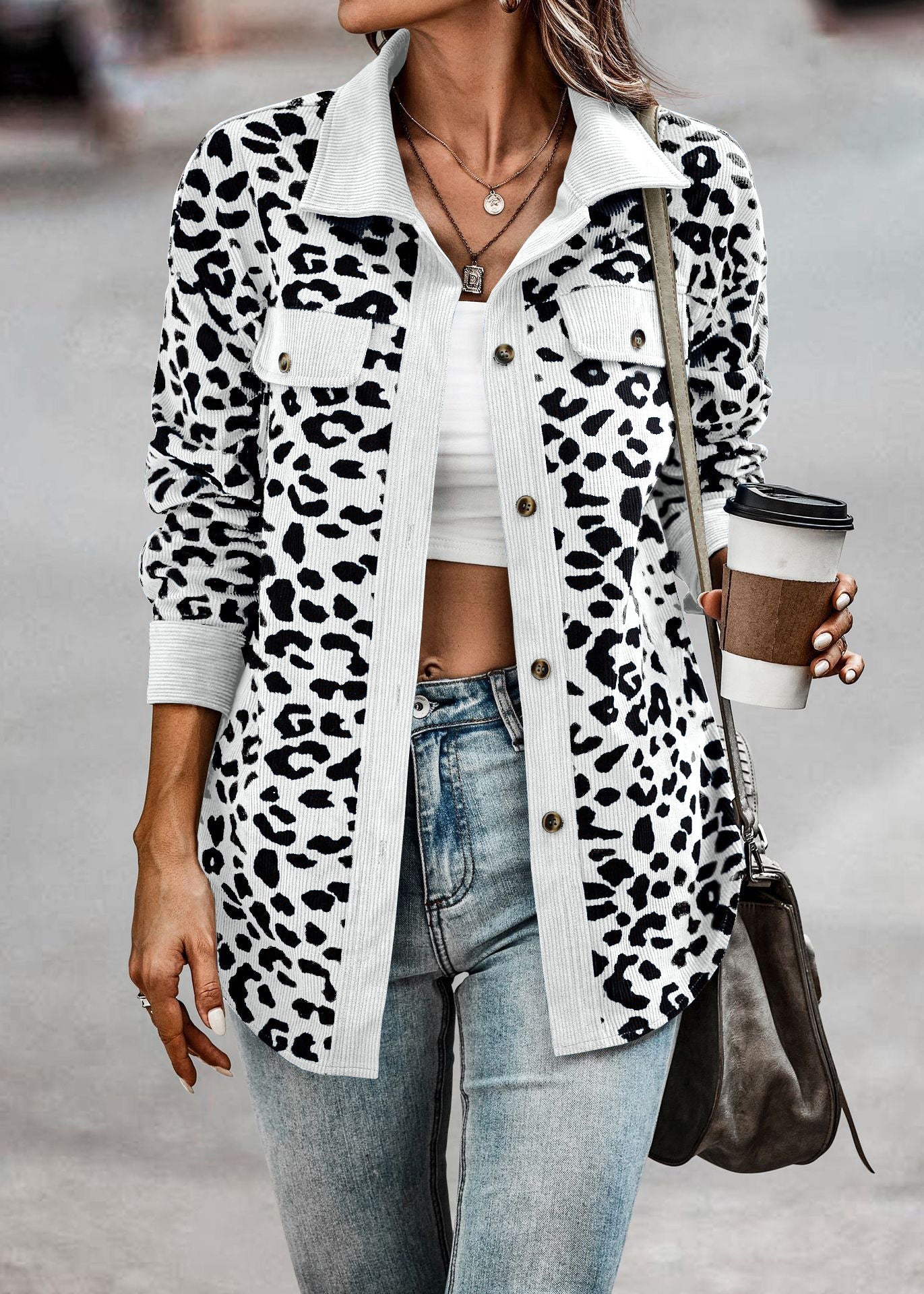 Durchdacht gestaltete Jacke