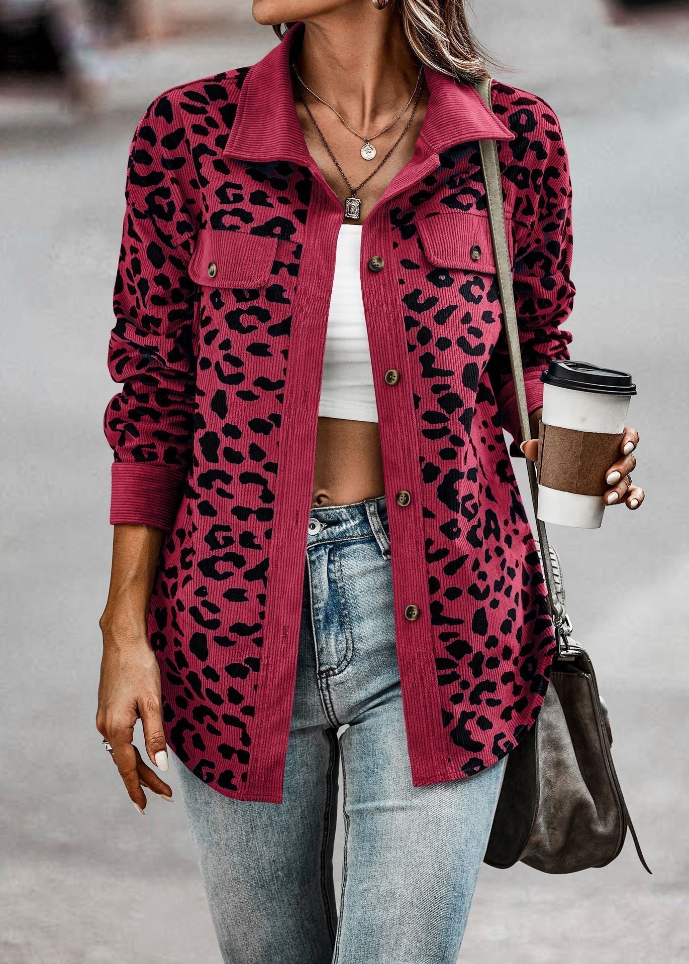 Durchdacht gestaltete Jacke