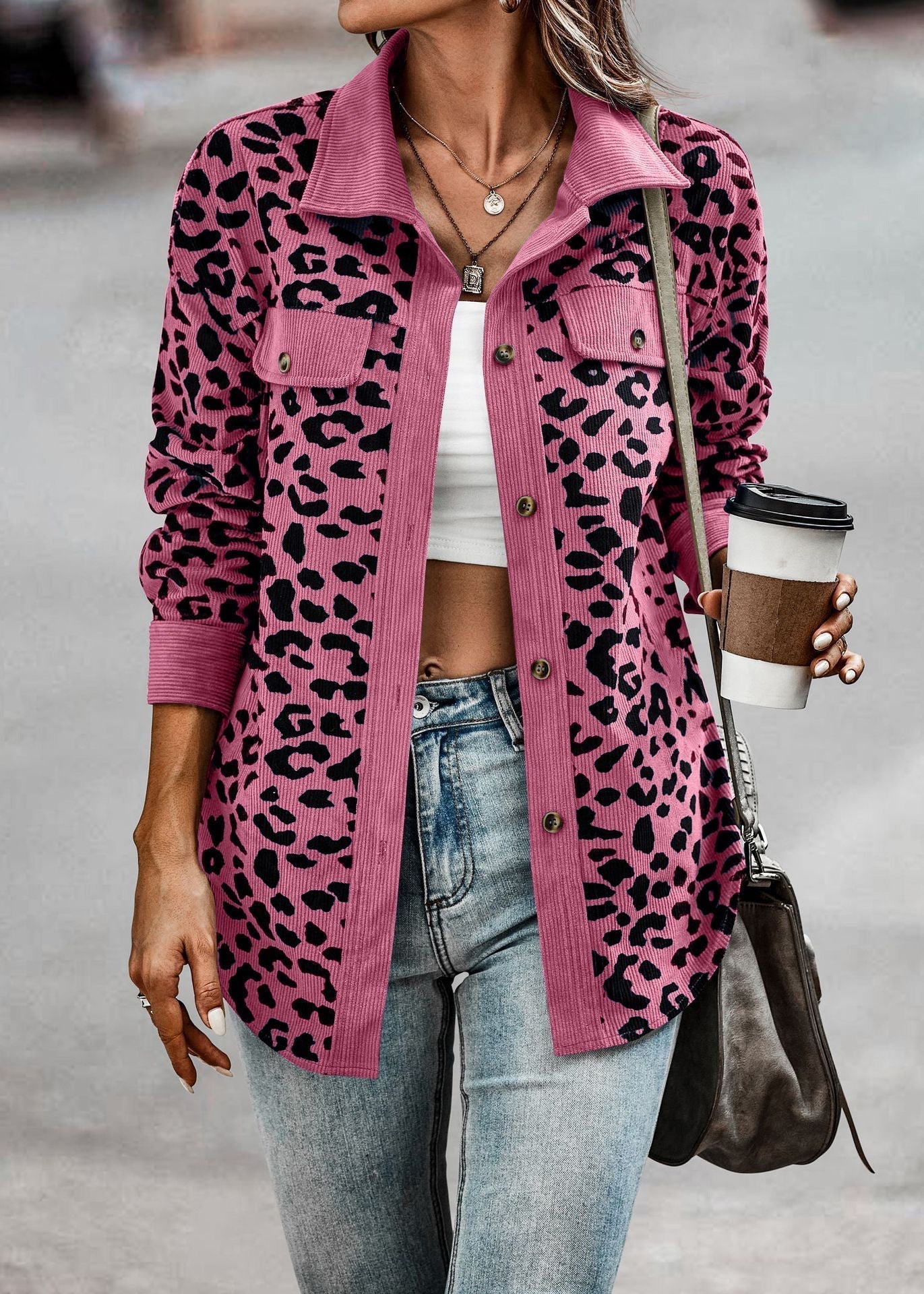Durchdacht gestaltete Jacke