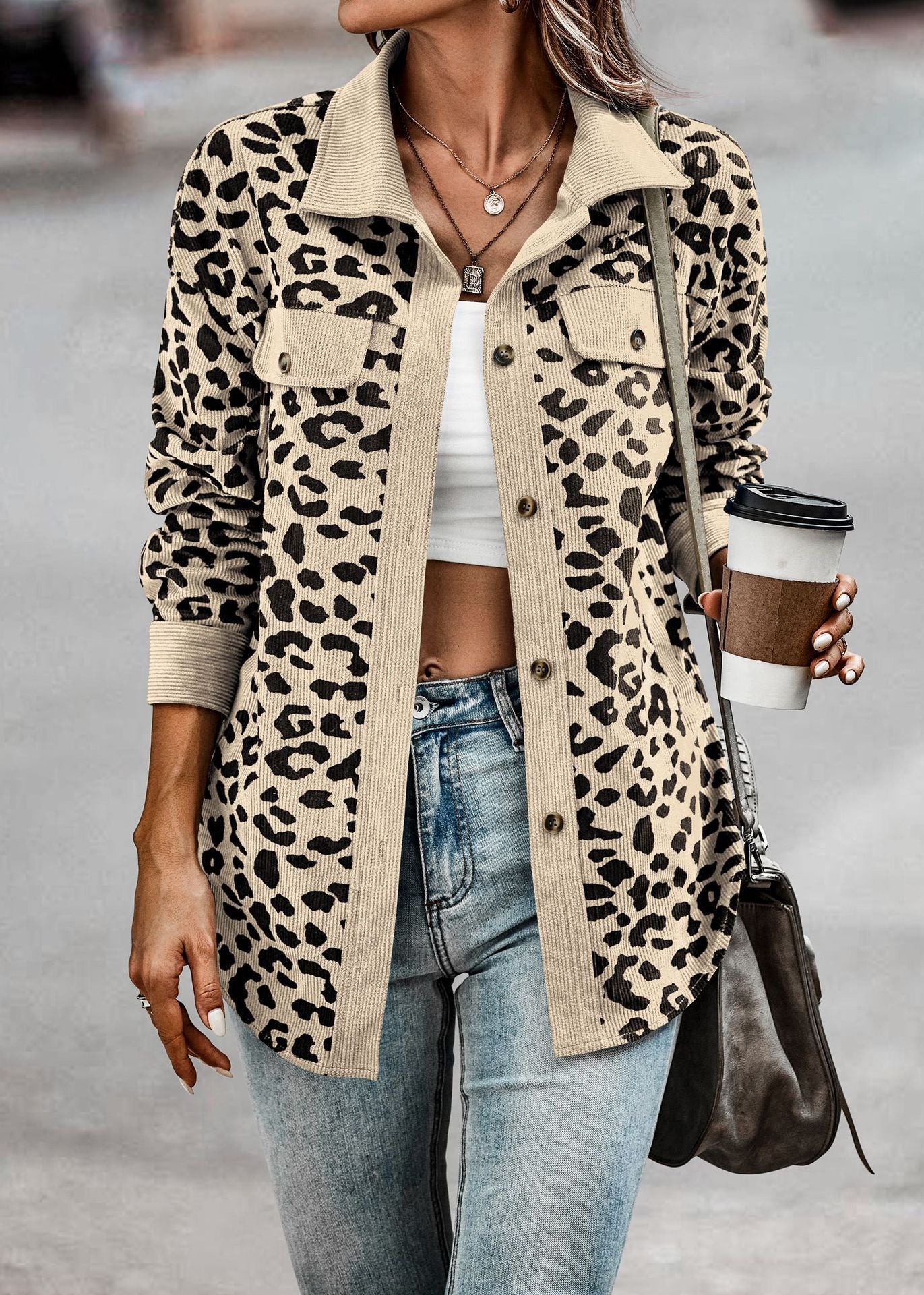 Durchdacht gestaltete Jacke