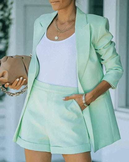 MW | Blazer & Shorts Set