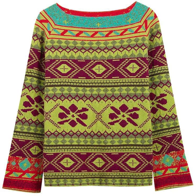 MW | Einzigartiger Print-Pullover