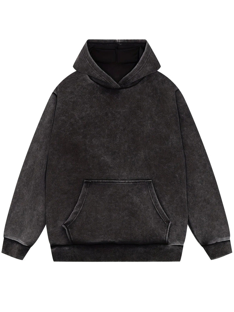 MW | Denim Pullover Kapuzenpulli