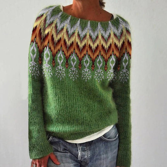 Zeitloser Vintage-Stil Pullover