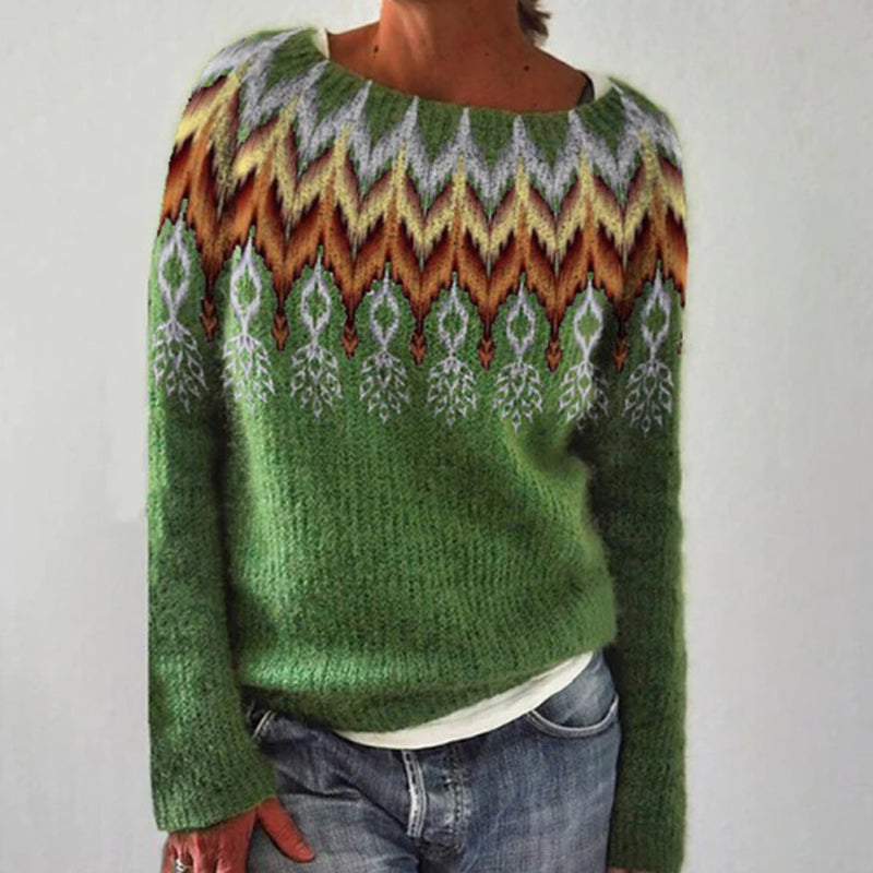 Zeitloser Vintage-Stil Pullover
