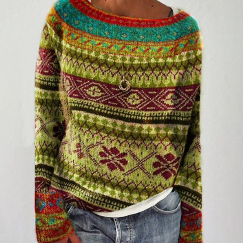 Zeitloser Vintage-Stil Pullover