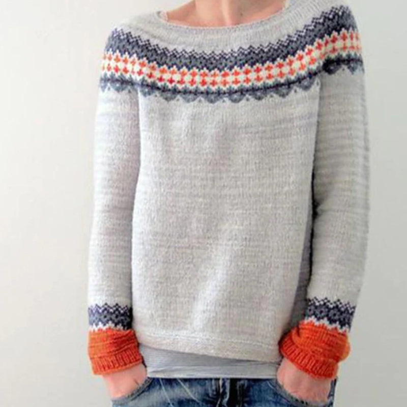 Zeitloser Vintage-Stil Pullover