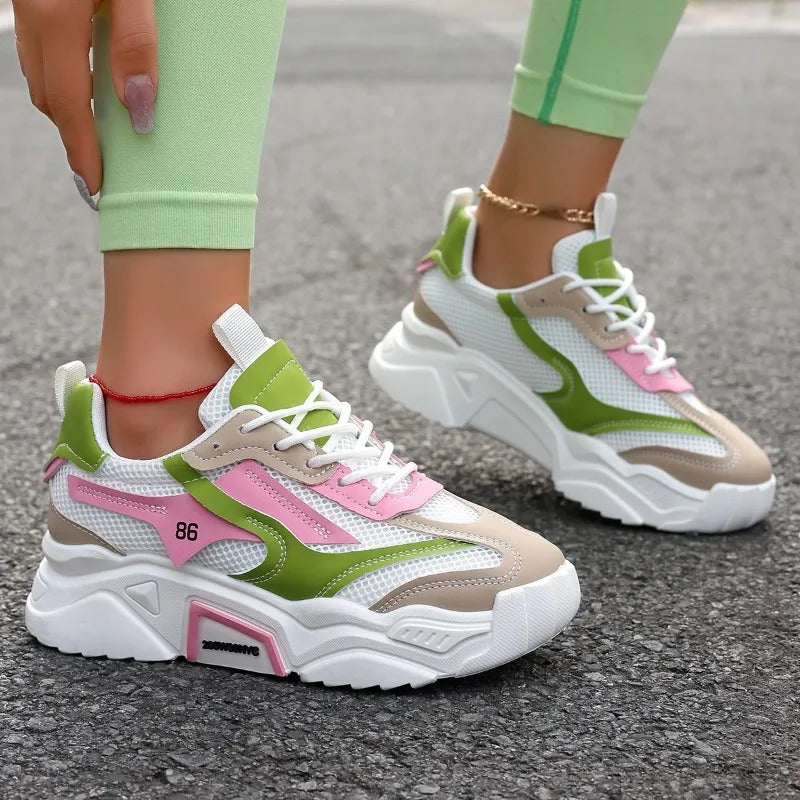 MW | Modische rutschfeste leichte Plateau-Sneaker