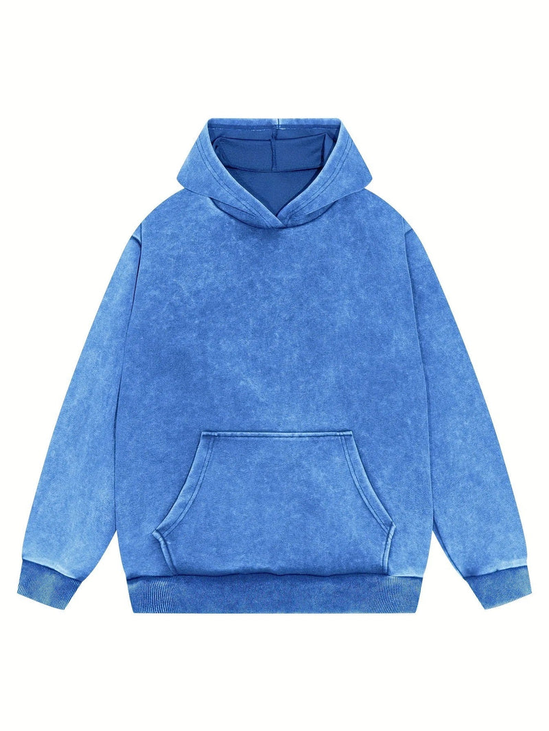 MW | Denim Pullover Kapuzenpulli