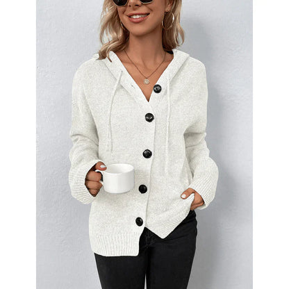 MW | Daunen-Langarmpullover mit Kapuze