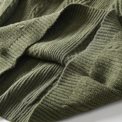 MW | Gestrickter Polopullover mit Kragen